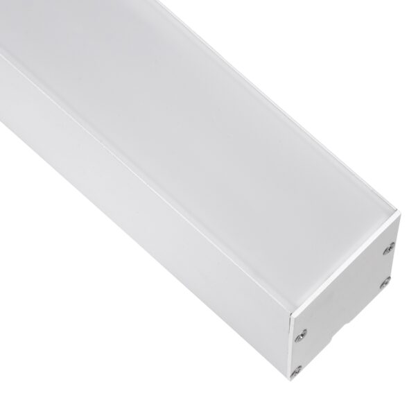 GloboStar® ORION 61031-S Γραμμικό Φωτιστικό Οροφής Linear LED CCT 72W 8600lm 120° AC 220-240V Μ120 x Π5.5 x Υ7cm – Εναλλαγή Φωτισμού μέσω Τηλεχειριστηρίου All In One Ψυχρό 6000k+Φυσικό 4500k+Θερμό 2700k Dimmable – Λευκό – 3 Years Warranty