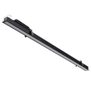 GloboStar® LUCA 61032 Γραμμικό Χωνευτό Φωτιστικό Linear LED CCT 54W 6500lm 120° AC 220-240V Μ121.5 x Π5 x Υ4cm – Εναλλαγή Φωτισμού μέσω Τηλεχειριστηρίου All In One Ψυχρό 6000k+Φυσικό 4500k+Θερμό 2700k Dimmable – Μαύρο – 3 Years Warranty