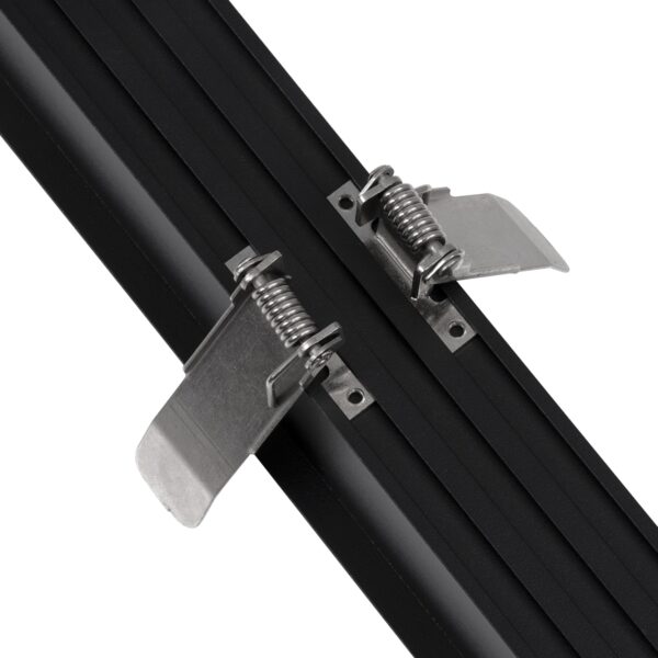 GloboStar® LUCA 61032 Γραμμικό Χωνευτό Φωτιστικό Linear LED CCT 54W 6500lm 120° AC 220-240V Μ121.5 x Π5 x Υ4cm – Εναλλαγή Φωτισμού μέσω Τηλεχειριστηρίου All In One Ψυχρό 6000k+Φυσικό 4500k+Θερμό 2700k Dimmable – Μαύρο – 3 Years Warranty