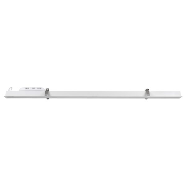 GloboStar® LUCA 61033 Γραμμικό Χωνευτό Φωτιστικό Linear LED CCT 54W 6500lm 120° AC 220-240V Μ121.5 x Π5 x Υ4cm – Εναλλαγή Φωτισμού μέσω Τηλεχειριστηρίου All In One Ψυχρό 6000k+Φυσικό 4500k+Θερμό 2700k Dimmable – Λευκό – 3 Years Warranty