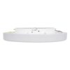 GloboStar® ARIANA 61036 Πλαφονιέρα Οροφής Κύκλος LED CCT 55W 6376lm 120° AC 220-240V – Εναλλαγή Φωτισμού μέσω Τηλεχειριστηρίου All In One Ψυχρό Λευκό 6000k+Φυσικό Λευκό 4500k+Θερμό Λευκό 2700k Dimmable Φ48cm – Ανθρακί – 3 Years Warranty