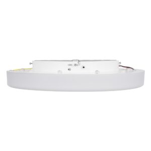 GloboStar® ARIANA 61036 Πλαφονιέρα Οροφής Κύκλος LED CCT 55W 6376lm 120° AC 220-240V – Εναλλαγή Φωτισμού μέσω Τηλεχειριστηρίου All In One Ψυχρό Λευκό 6000k+Φυσικό Λευκό 4500k+Θερμό Λευκό 2700k Dimmable Φ48cm – Ανθρακί – 3 Years Warranty