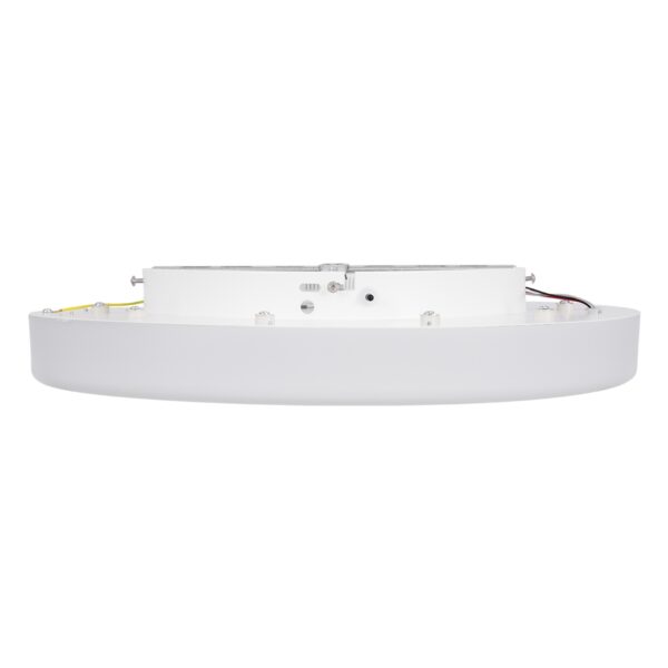 GloboStar® ARIANA 61036 Πλαφονιέρα Οροφής Κύκλος LED CCT 55W 6376lm 120° AC 220-240V – Εναλλαγή Φωτισμού μέσω Τηλεχειριστηρίου All In One Ψυχρό Λευκό 6000k+Φυσικό Λευκό 4500k+Θερμό Λευκό 2700k Dimmable Φ48cm – Ανθρακί – 3 Years Warranty