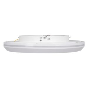 GloboStar® MELINA 61041 Πλαφονιέρα Οροφής Κύκλος LED CCT 55W 6376lm 120° AC 220-240V – Εναλλαγή Φωτισμού μέσω Τηλεχειριστηρίου All In One Ψυχρό Λευκό 6000k+Φυσικό Λευκό 4500k+Θερμό Λευκό 2700k Dimmable Φ48cm – Λευκό – 3 Years Warranty
