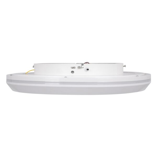 GloboStar® MELINA 61041 Πλαφονιέρα Οροφής Κύκλος LED CCT 55W 6376lm 120° AC 220-240V – Εναλλαγή Φωτισμού μέσω Τηλεχειριστηρίου All In One Ψυχρό Λευκό 6000k+Φυσικό Λευκό 4500k+Θερμό Λευκό 2700k Dimmable Φ48cm – Λευκό – 3 Years Warranty