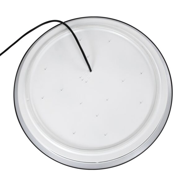 GloboStar® BARCHETTA 61046-S Πλαφονιέρα Οροφής LED CCT 72W 8306lm 120° AC 220-240V – Εναλλαγή Φωτισμού μέσω Τηλεχειριστηρίου All In One Ψυχρό 6000k+Φυσικό 4500k+Θερμό 2700k Dimmable Φ48cm – Μαύρο – 3 Years Warranty