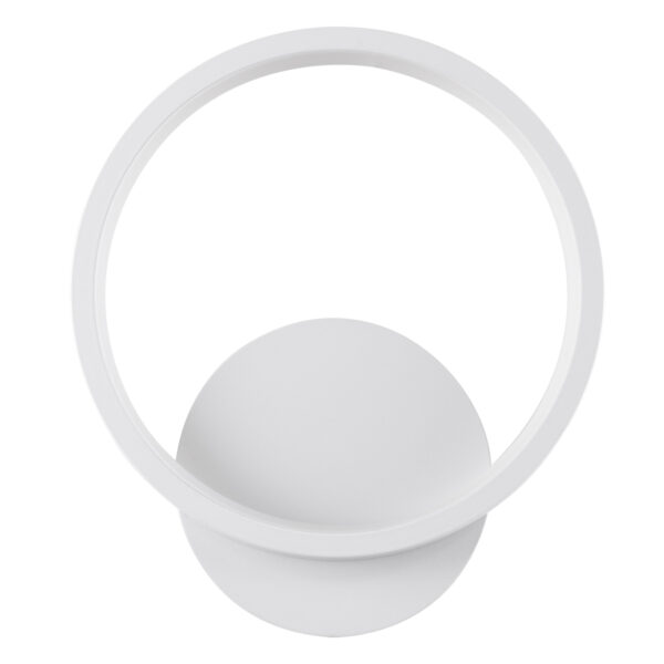 GloboStar® TED 61071 Φωτιστικό Τοίχου – Απλίκα Design LED CCT 9W 1080lm 300° AC 220-240V – Εναλλαγή Φωτισμού μέσω Διακόπτη On/Off All In One Ψυχρό 6000k+Φυσικό 4500k+Θερμό 2700k Μ20 x Π5.5 x Υ23cm – Λευκό