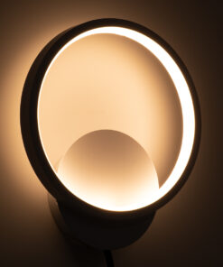 GloboStar® TED 61071 Φωτιστικό Τοίχου – Απλίκα Design LED CCT 9W 1080lm 300° AC 220-240V – Εναλλαγή Φωτισμού μέσω Διακόπτη On/Off All In One Ψυχρό 6000k+Φυσικό 4500k+Θερμό 2700k Μ20 x Π5.5 x Υ23cm – Λευκό