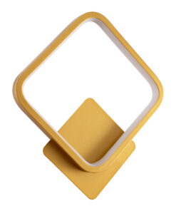 GloboStar® LENA 61081 Φωτιστικό Τοίχου – Απλίκα Design LED CCT 12W 1440lm 300° AC 220-240V – Εναλλαγή Φωτισμού μέσω Διακόπτη On/Off All In One Ψυχρό 6000k+Φυσικό 4500k+Θερμό 2700k Μ25 x Π5.5 x Υ29.5cm – Χρυσό Βούρτσας