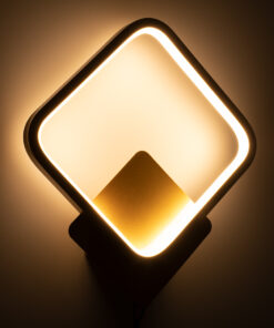 GloboStar® LENA 61081 Φωτιστικό Τοίχου – Απλίκα Design LED CCT 12W 1440lm 300° AC 220-240V – Εναλλαγή Φωτισμού μέσω Διακόπτη On/Off All In One Ψυχρό 6000k+Φυσικό 4500k+Θερμό 2700k Μ25 x Π5.5 x Υ29.5cm – Χρυσό Βούρτσας