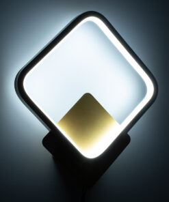 GloboStar® LENA 61081 Φωτιστικό Τοίχου – Απλίκα Design LED CCT 12W 1440lm 300° AC 220-240V – Εναλλαγή Φωτισμού μέσω Διακόπτη On/Off All In One Ψυχρό 6000k+Φυσικό 4500k+Θερμό 2700k Μ25 x Π5.5 x Υ29.5cm – Χρυσό Βούρτσας