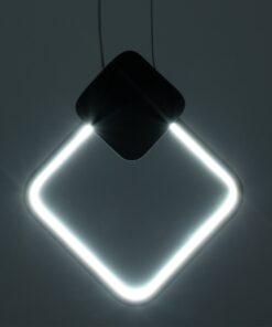 GloboStar® MARY 61084 Κρεμαστό Φωτιστικό Οροφής Design LED CCT 12W 1440lm 300° AC 220-240V – Εναλλαγή Φωτισμού μέσω Διακόπτη On/Off All In One Ψυχρό 6000k+Φυσικό 4500k+Θερμό 2700k Μ20 x Π2.3 x Υ28.5cm – Χρυσό Βούρτσας