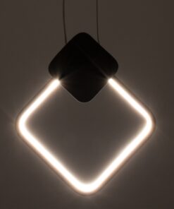 GloboStar® MARY 61084 Κρεμαστό Φωτιστικό Οροφής Design LED CCT 12W 1440lm 300° AC 220-240V – Εναλλαγή Φωτισμού μέσω Διακόπτη On/Off All In One Ψυχρό 6000k+Φυσικό 4500k+Θερμό 2700k Μ20 x Π2.3 x Υ28.5cm – Χρυσό Βούρτσας