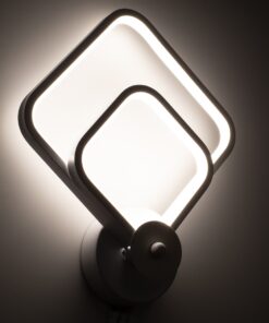 GloboStar® ANNA 61086 Φωτιστικό Τοίχου – Απλίκα Design LED CCT 15W 1800lm 300° AC 220-240V – Εναλλαγή Φωτισμού μέσω Διακόπτη On/Off All In One Ψυχρό 6000k+Φυσικό 4500k+Θερμό 2700k Μ25 x Π8 x Υ30cm – Λευκό