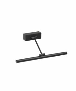 MAGRITTE 30CM BLACK LED 6W 3000K FARO – 61086