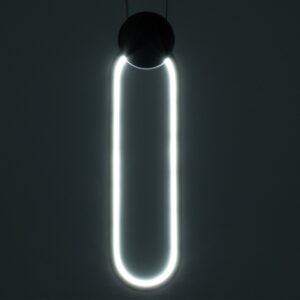 GloboStar® ILDI 61090 Κρεμαστό Φωτιστικό Οροφής Design LED CCT 12W 1440lm 300° AC 220-240V – Εναλλαγή Φωτισμού μέσω Διακόπτη On/Off All In One Ψυχρό 6000k+Φυσικό 4500k+Θερμό 2700k Μ10 x Π2.3 x Υ38cm – Χρυσό Βούρτσας