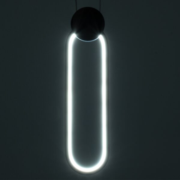 GloboStar® ILDI 61090 Κρεμαστό Φωτιστικό Οροφής Design LED CCT 12W 1440lm 300° AC 220-240V – Εναλλαγή Φωτισμού μέσω Διακόπτη On/Off All In One Ψυχρό 6000k+Φυσικό 4500k+Θερμό 2700k Μ10 x Π2.3 x Υ38cm – Χρυσό Βούρτσας
