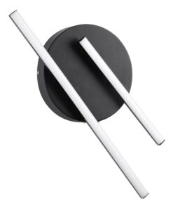 GloboStar® DRACO 61091 Φωτιστικό Οροφής Γραμμικό Linear Design LED CCT 36W 4428lm 120° AC 220-240V – Εναλλαγή Φωτισμού μέσω Τηλεχειριστηρίου All In One Ψυχρό 6000k+Φυσικό 4500k+Θερμό 2700k Dimmable Φ50 x Υ6cm – Μαύρο – 3 Years Warranty