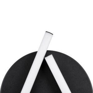 GloboStar® DRACO 61091 Φωτιστικό Οροφής Γραμμικό Linear Design LED CCT 36W 4428lm 120° AC 220-240V – Εναλλαγή Φωτισμού μέσω Τηλεχειριστηρίου All In One Ψυχρό 6000k+Φυσικό 4500k+Θερμό 2700k Dimmable Φ50 x Υ6cm – Μαύρο – 3 Years Warranty