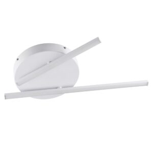 GloboStar® DRACO 61092 Φωτιστικό Οροφής Γραμμικό Linear Design LED CCT 36W 4428lm 120° AC 220-240V – Εναλλαγή Φωτισμού μέσω Τηλεχειριστηρίου All In One Ψυχρό 6000k+Φυσικό 4500k+Θερμό 2700k Dimmable Φ50 x Υ6cm – Λευκό – 3 Years Warranty