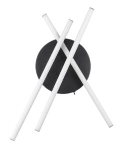 GloboStar® DRACO 61093 Φωτιστικό Οροφής Γραμμικό Linear Design LED CCT 45W 5535lm 120° AC 220-240V – Εναλλαγή Φωτισμού μέσω Τηλεχειριστηρίου All In One Ψυχρό 6000k+Φυσικό 4500k+Θερμό 2700k Dimmable Φ50 x Υ11cm – Μαύρο – 3 Years Warranty