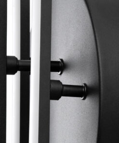 GloboStar® DRACO 61093 Φωτιστικό Οροφής Γραμμικό Linear Design LED CCT 45W 5535lm 120° AC 220-240V – Εναλλαγή Φωτισμού μέσω Τηλεχειριστηρίου All In One Ψυχρό 6000k+Φυσικό 4500k+Θερμό 2700k Dimmable Φ50 x Υ11cm – Μαύρο – 3 Years Warranty