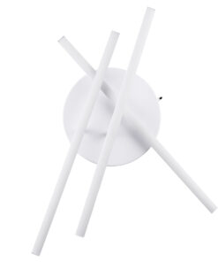 GloboStar® DRACO 61094 Φωτιστικό Οροφής Γραμμικό Linear Design LED CCT 45W 5535lm 120° AC 220-240V – Εναλλαγή Φωτισμού μέσω Τηλεχειριστηρίου All In One Ψυχρό 6000k+Φυσικό 4500k+Θερμό 2700k Dimmable Φ50 x Υ11cm – Λευκό – 3 Years Warranty