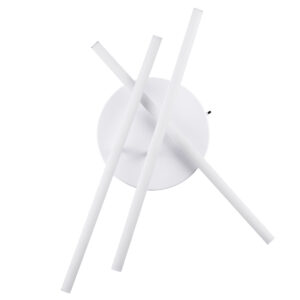 GloboStar® DRACO 61094 Φωτιστικό Οροφής Γραμμικό Linear Design LED CCT 45W 5535lm 120° AC 220-240V – Εναλλαγή Φωτισμού μέσω Τηλεχειριστηρίου All In One Ψυχρό 6000k+Φυσικό 4500k+Θερμό 2700k Dimmable Φ50 x Υ11cm – Λευκό – 3 Years Warranty