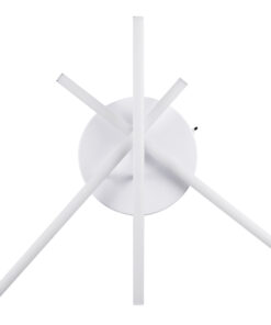 GloboStar® DRACO 61094 Φωτιστικό Οροφής Γραμμικό Linear Design LED CCT 45W 5535lm 120° AC 220-240V – Εναλλαγή Φωτισμού μέσω Τηλεχειριστηρίου All In One Ψυχρό 6000k+Φυσικό 4500k+Θερμό 2700k Dimmable Φ50 x Υ11cm – Λευκό – 3 Years Warranty