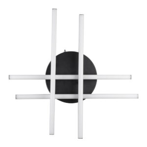 GloboStar® DRACO 61095 Φωτιστικό Οροφής Γραμμικό Linear Design LED CCT 60W 7380lm 120° AC 220-240V – Εναλλαγή Φωτισμού μέσω Τηλεχειριστηρίου All In One Ψυχρό 6000k+Φυσικό 4500k+Θερμό 2700k Dimmable Φ60 x Υ11cm – Μαύρο – 3 Years Warranty