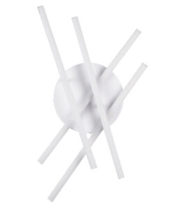 GloboStar® DRACO 61096 Φωτιστικό Οροφής Γραμμικό Linear Design LED CCT 60W 7380lm 120° AC 220-240V – Εναλλαγή Φωτισμού μέσω Τηλεχειριστηρίου All In One Ψυχρό 6000k+Φυσικό 4500k+Θερμό 2700k Dimmable Φ60 x Υ11cm – Λευκό – 3 Years Warranty