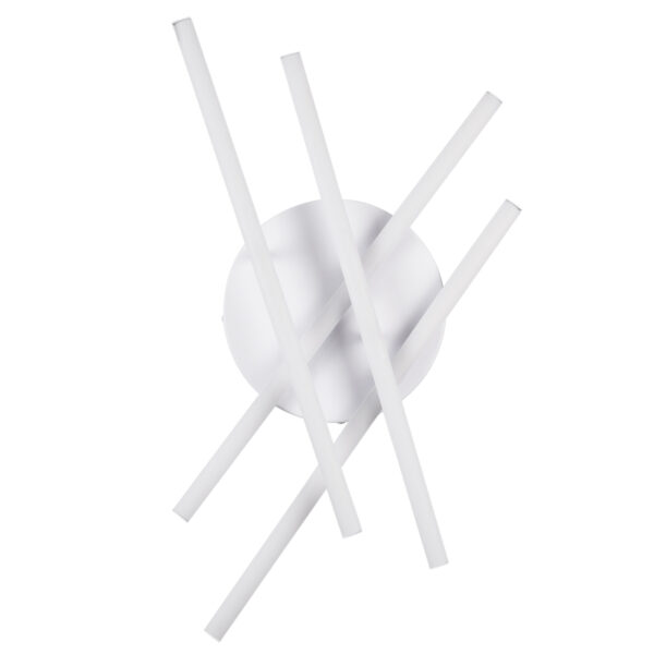 GloboStar® DRACO 61096 Φωτιστικό Οροφής Γραμμικό Linear Design LED CCT 60W 7380lm 120° AC 220-240V – Εναλλαγή Φωτισμού μέσω Τηλεχειριστηρίου All In One Ψυχρό 6000k+Φυσικό 4500k+Θερμό 2700k Dimmable Φ60 x Υ11cm – Λευκό – 3 Years Warranty