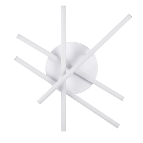 GloboStar® DRACO 61096 Φωτιστικό Οροφής Γραμμικό Linear Design LED CCT 60W 7380lm 120° AC 220-240V – Εναλλαγή Φωτισμού μέσω Τηλεχειριστηρίου All In One Ψυχρό 6000k+Φυσικό 4500k+Θερμό 2700k Dimmable Φ60 x Υ11cm – Λευκό – 3 Years Warranty