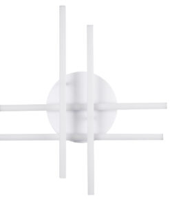 GloboStar® DRACO 61096 Φωτιστικό Οροφής Γραμμικό Linear Design LED CCT 60W 7380lm 120° AC 220-240V – Εναλλαγή Φωτισμού μέσω Τηλεχειριστηρίου All In One Ψυχρό 6000k+Φυσικό 4500k+Θερμό 2700k Dimmable Φ60 x Υ11cm – Λευκό – 3 Years Warranty