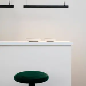 Faro Barcelona VICO 600 Kρεμαστό Φωτιστικό LED  με Επιφανειακό Κουβούκλιο σε Μαύρο Χρώμα 2700K  – 61101