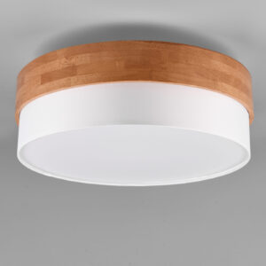 Φωτιστικό Οροφής Trio Lighting SEASONS  3x E27 Φυσικό Ξύλο   – 611500301