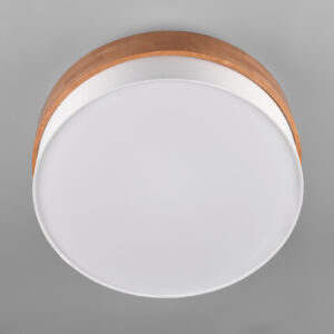 Φωτιστικό Οροφής Trio Lighting SEASONS  3x E27 Φυσικό Ξύλο   – 611500301
