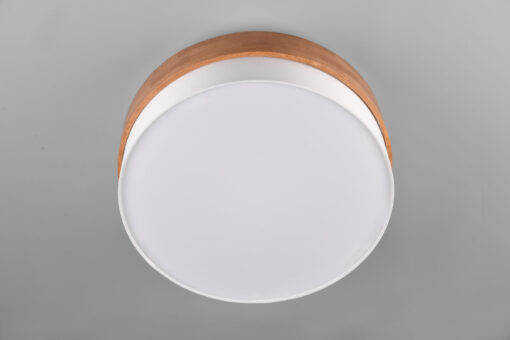 Φωτιστικό Οροφής Trio Lighting SEASONS  3x E27 Φυσικό Ξύλο   – 611500301