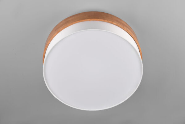 Φωτιστικό Οροφής Trio Lighting SEASONS  3x E27 Φυσικό Ξύλο   – 611500301