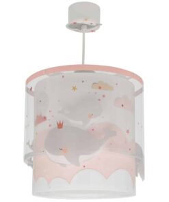 Ango Whale Dreams Pink φωτιστικό οροφής (61172S)