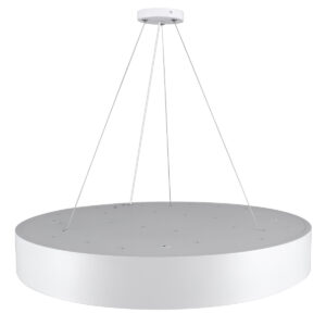 GloboStar® BURTON 61203-S Πλαφονιέρα Οροφής LED CCT 75W 8625lm 120° AC 220-240V – Εναλλαγή Φωτισμού μέσω Τηλεχειριστηρίου All In One Ψυχρό 6000k+Φυσικό 4500k+Θερμό 2700k Dimmable Φ60cm – Λευκό – 3 Years Warranty