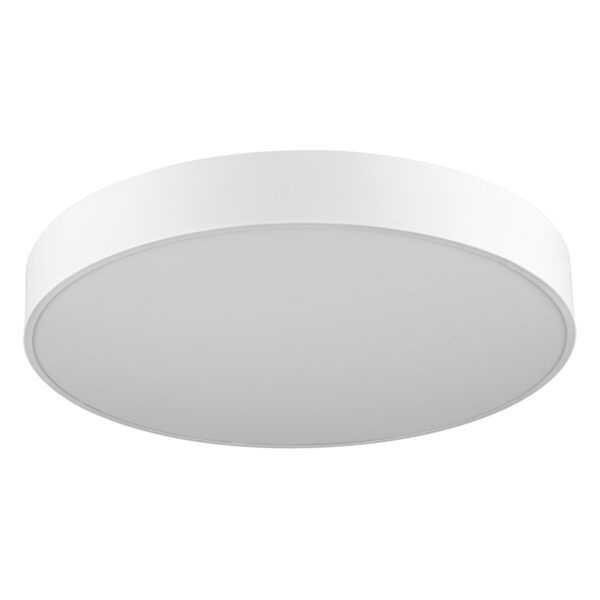 GloboStar® BURTON 61203-S Πλαφονιέρα Οροφής LED CCT 75W 8625lm 120° AC 220-240V – Εναλλαγή Φωτισμού μέσω Τηλεχειριστηρίου All In One Ψυχρό 6000k+Φυσικό 4500k+Θερμό 2700k Dimmable Φ60cm – Λευκό – 3 Years Warranty