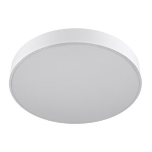GloboStar® BURTON 61203-S Πλαφονιέρα Οροφής LED CCT 75W 8625lm 120° AC 220-240V – Εναλλαγή Φωτισμού μέσω Τηλεχειριστηρίου All In One Ψυχρό 6000k+Φυσικό 4500k+Θερμό 2700k Dimmable Φ60cm – Λευκό – 3 Years Warranty