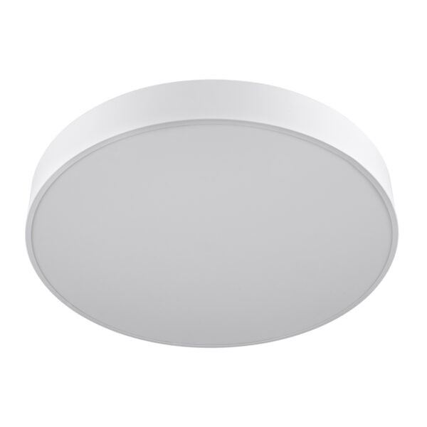 GloboStar® BURTON 61203-S Πλαφονιέρα Οροφής LED CCT 75W 8625lm 120° AC 220-240V – Εναλλαγή Φωτισμού μέσω Τηλεχειριστηρίου All In One Ψυχρό 6000k+Φυσικό 4500k+Θερμό 2700k Dimmable Φ60cm – Λευκό – 3 Years Warranty