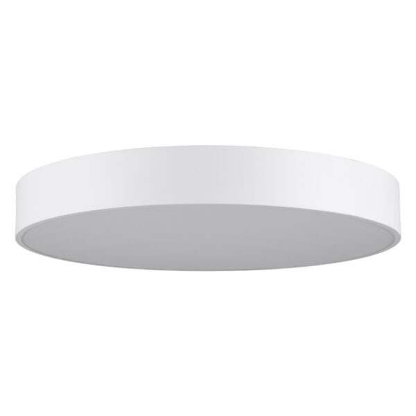 GloboStar® BURTON 61203-S Πλαφονιέρα Οροφής LED CCT 75W 8625lm 120° AC 220-240V – Εναλλαγή Φωτισμού μέσω Τηλεχειριστηρίου All In One Ψυχρό 6000k+Φυσικό 4500k+Θερμό 2700k Dimmable Φ60cm – Λευκό – 3 Years Warranty