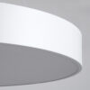 GloboStar® BURTON 61203-S Πλαφονιέρα Οροφής LED CCT 75W 8625lm 120° AC 220-240V – Εναλλαγή Φωτισμού μέσω Τηλεχειριστηρίου All In One Ψυχρό 6000k+Φυσικό 4500k+Θερμό 2700k Dimmable Φ60cm – Λευκό – 3 Years Warranty