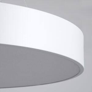 GloboStar® BURTON 61203-S Πλαφονιέρα Οροφής LED CCT 75W 8625lm 120° AC 220-240V – Εναλλαγή Φωτισμού μέσω Τηλεχειριστηρίου All In One Ψυχρό 6000k+Φυσικό 4500k+Θερμό 2700k Dimmable Φ60cm – Λευκό – 3 Years Warranty