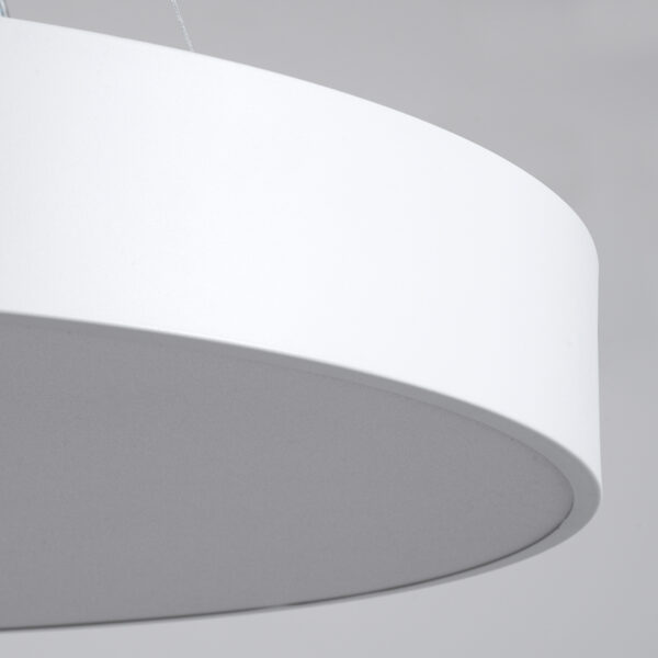 GloboStar® BURTON 61203-S Πλαφονιέρα Οροφής LED CCT 75W 8625lm 120° AC 220-240V – Εναλλαγή Φωτισμού μέσω Τηλεχειριστηρίου All In One Ψυχρό 6000k+Φυσικό 4500k+Θερμό 2700k Dimmable Φ60cm – Λευκό – 3 Years Warranty