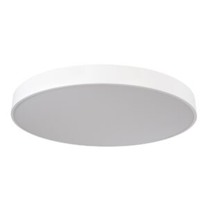 GloboStar® BURTON 61205-S Πλαφονιέρα Οροφής LED CCT 100W 11020lm 120° AC 220-240V – Εναλλαγή Φωτισμού μέσω Τηλεχειριστηρίου All In One Ψυχρό 6000k+Φυσικό 4500k+Θερμό 2700k Dimmable Φ80cm – Λευκό – 3 Years Warranty