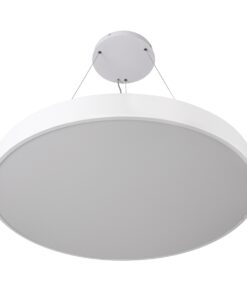 GloboStar® BURTON 61205-S Πλαφονιέρα Οροφής LED CCT 100W 11020lm 120° AC 220-240V – Εναλλαγή Φωτισμού μέσω Τηλεχειριστηρίου All In One Ψυχρό 6000k+Φυσικό 4500k+Θερμό 2700k Dimmable Φ80cm – Λευκό – 3 Years Warranty